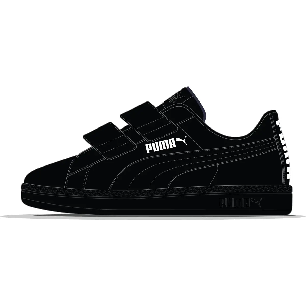 Puma Up v Ps Siyah Çocuk Günlük Spor Ayakkabı