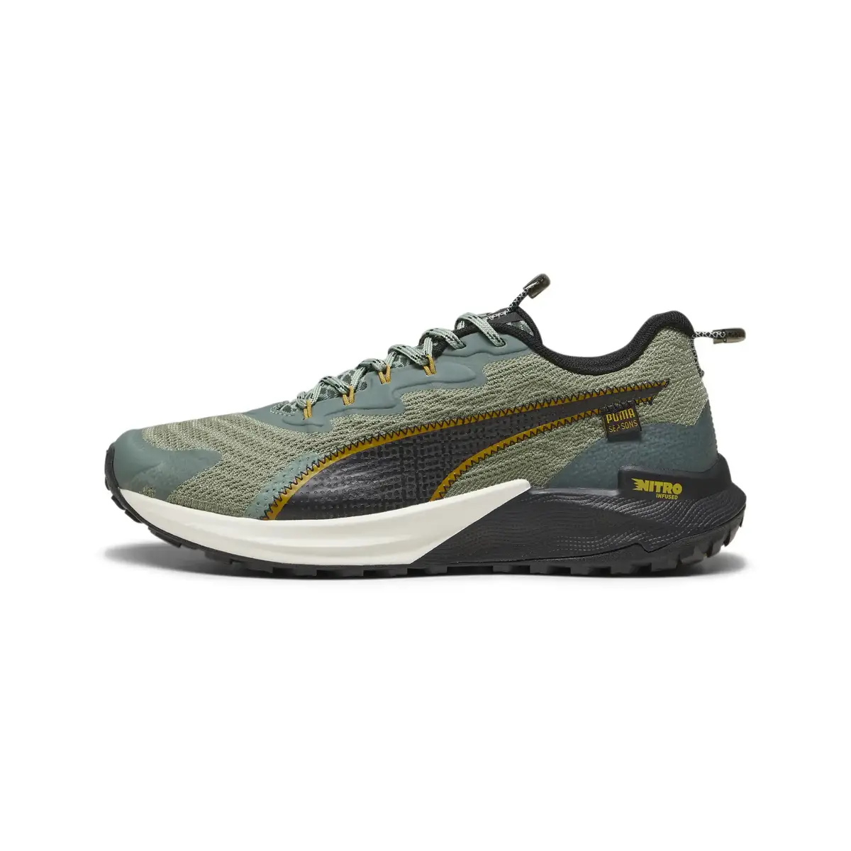 Puma Fast-Trac Nitro 2 Erkek Yeşil Koşu Ayakkabısı