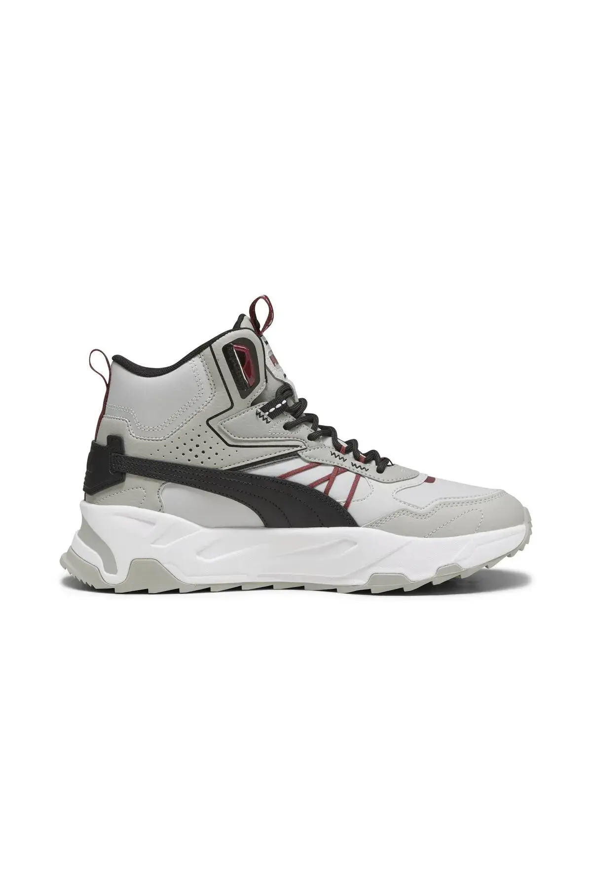Puma Trinity Mid Hybrid L Gri Erkek Günlük Spor Ayakkabı