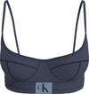 Calvin Klein DEMI BRALETTE Kadın Mavi Bikini Üstü