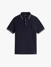 Tommy Hilfiger TIPPED SLIM FIT POLO, DW5 Siyah Erkek T-Shirt & Polo