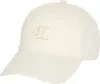 Calvin Klein MONOGRAM SHINE EMBROIDERY CAP Kadın Bej Şapka
