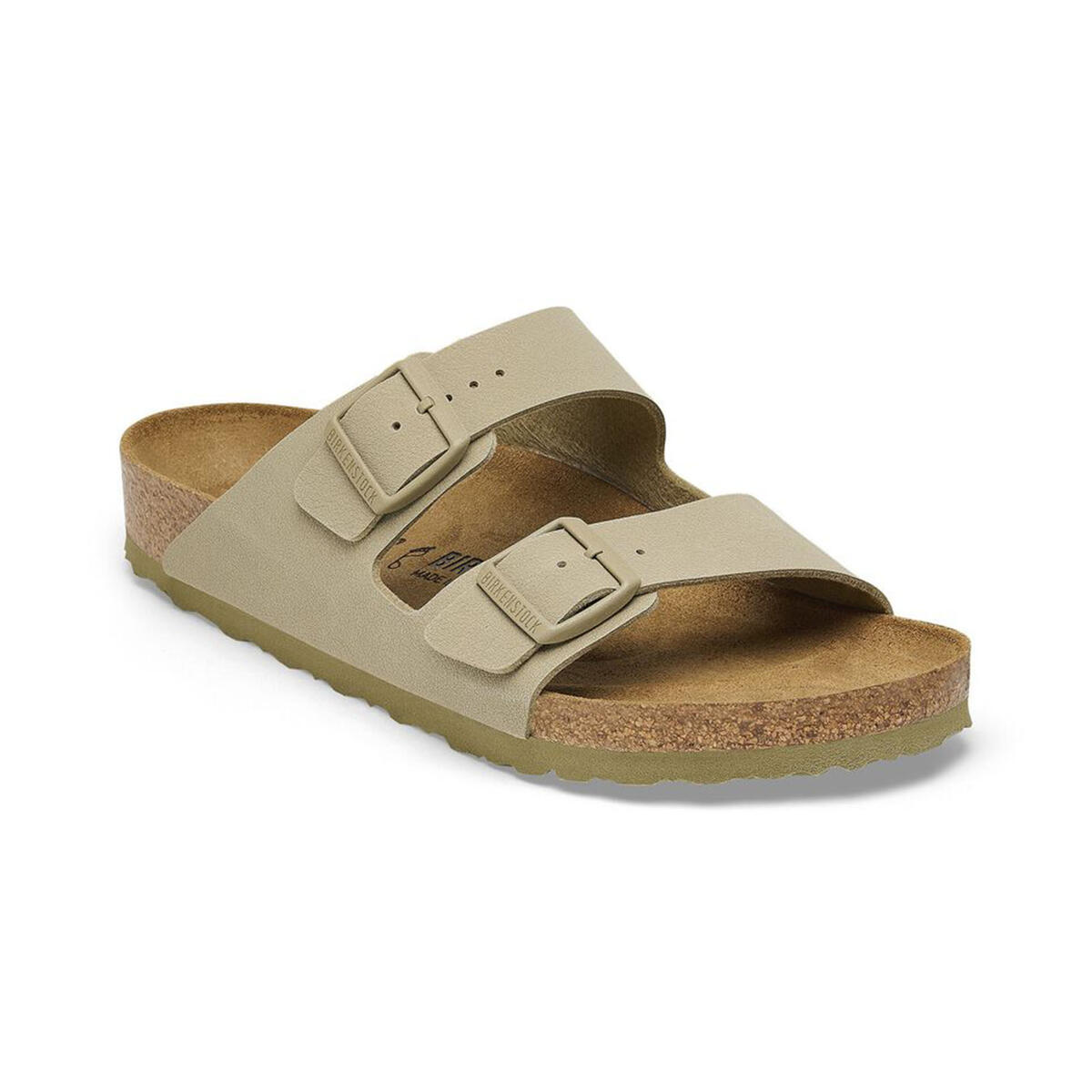 Birkenstock ARIZONA BF Açık Haki Kadın Çift Bantlı Terlik