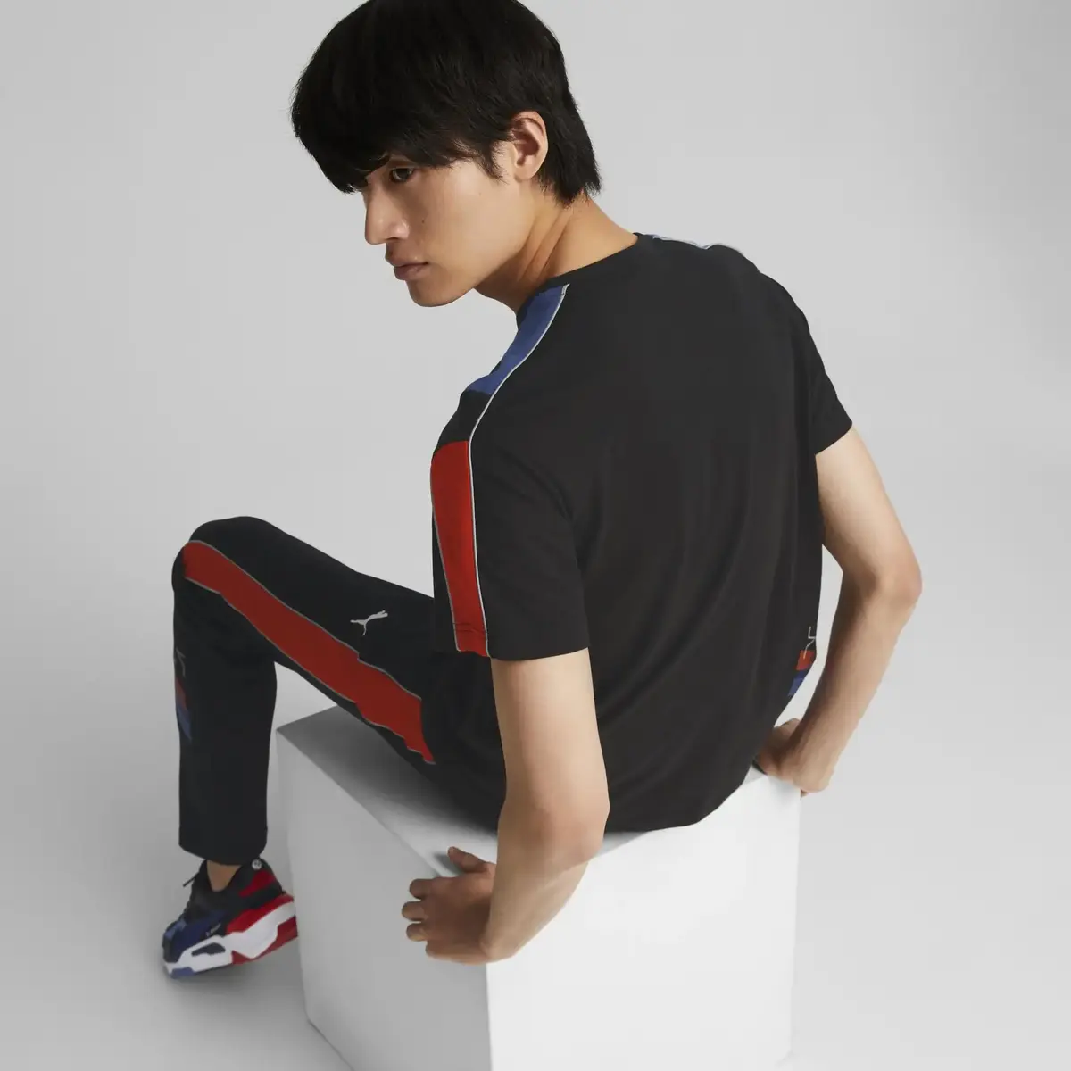 Puma Bmw Mms Mt7 Tee Siyah Erkek T-Shirt