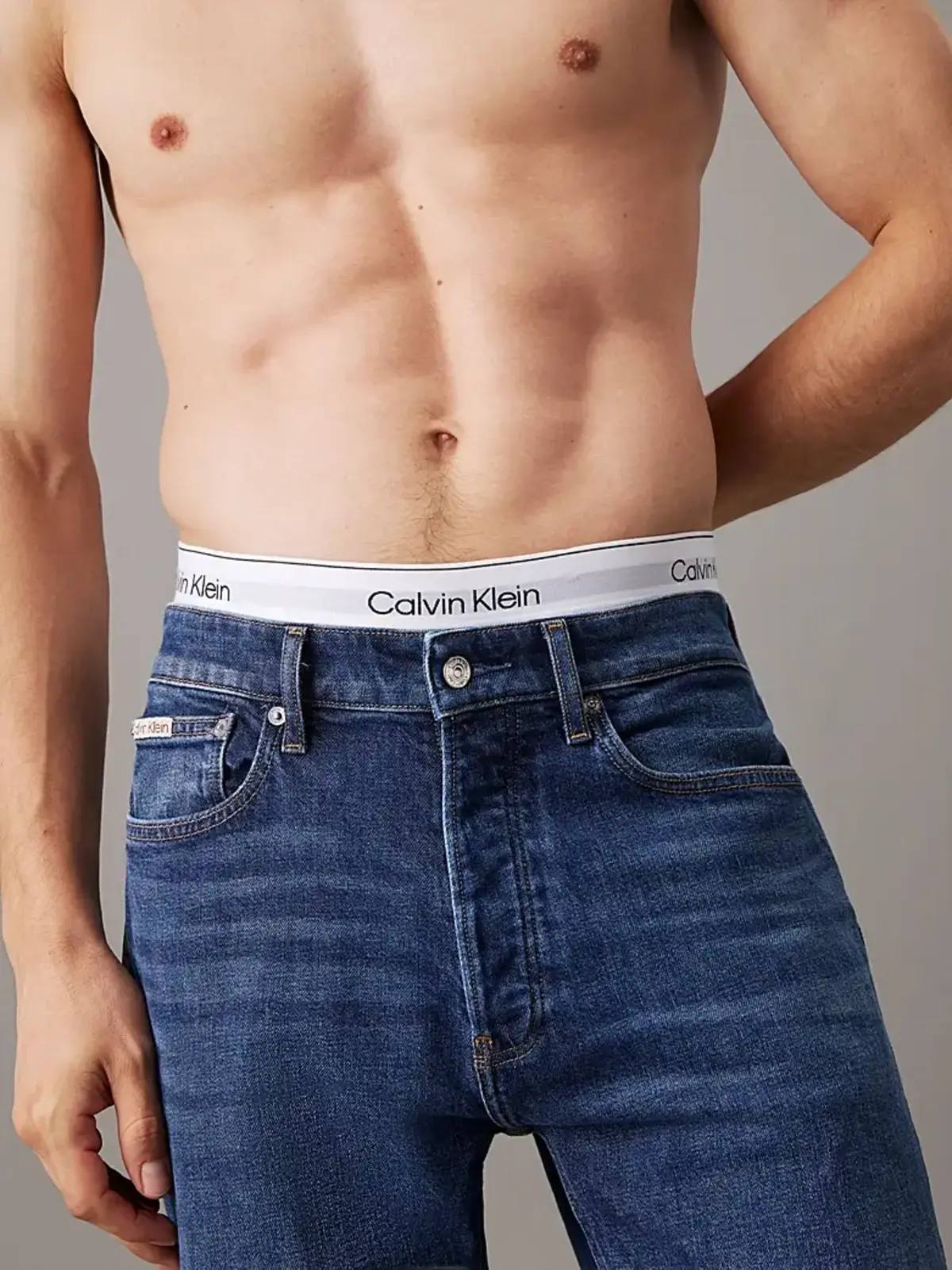 Calvin Klein STANDARD STRAIGHT Siyah Erkek Pantolon