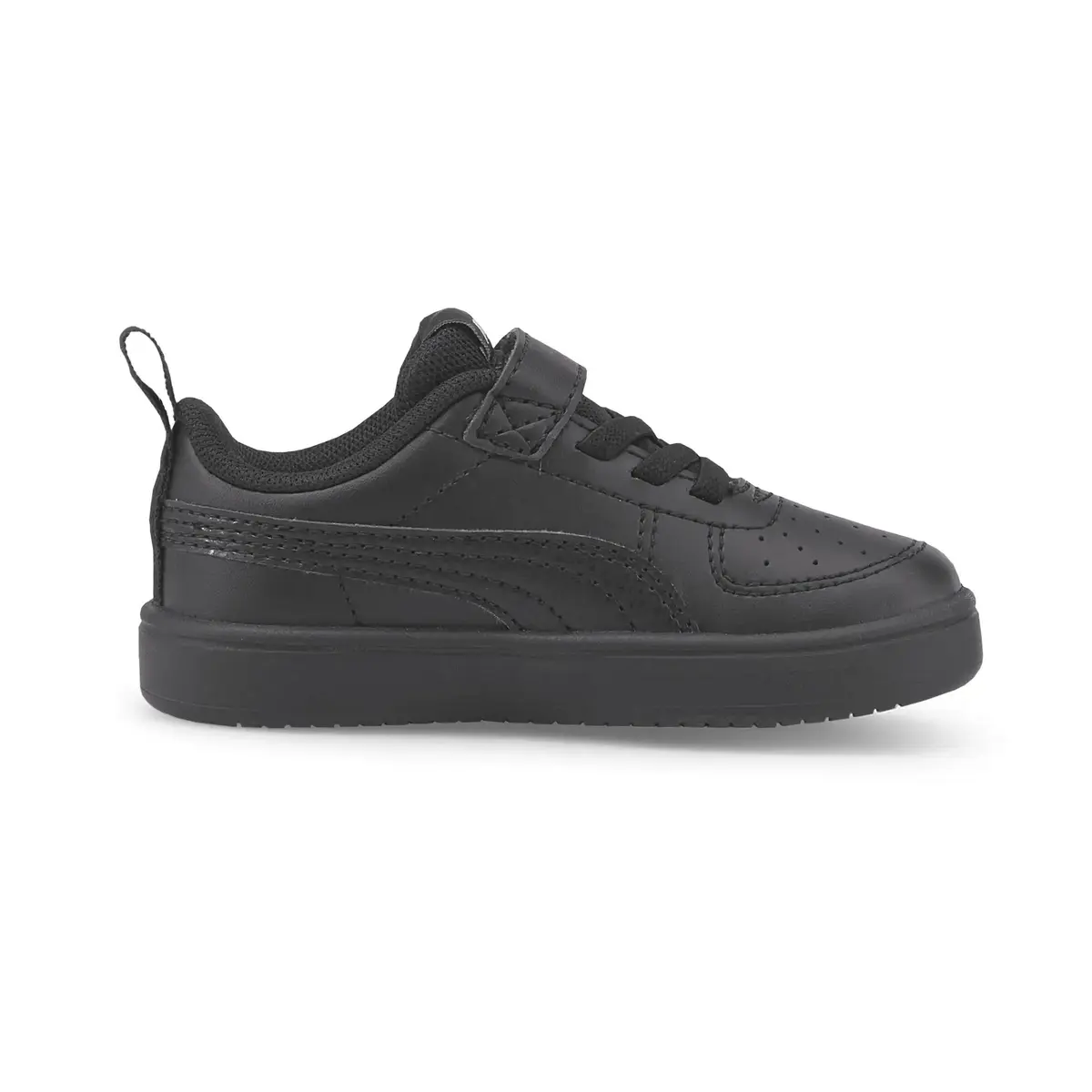 Puma Rickie AC Inf - Siyah Çocuk/Unisex Günlük Spor Ayakkabı