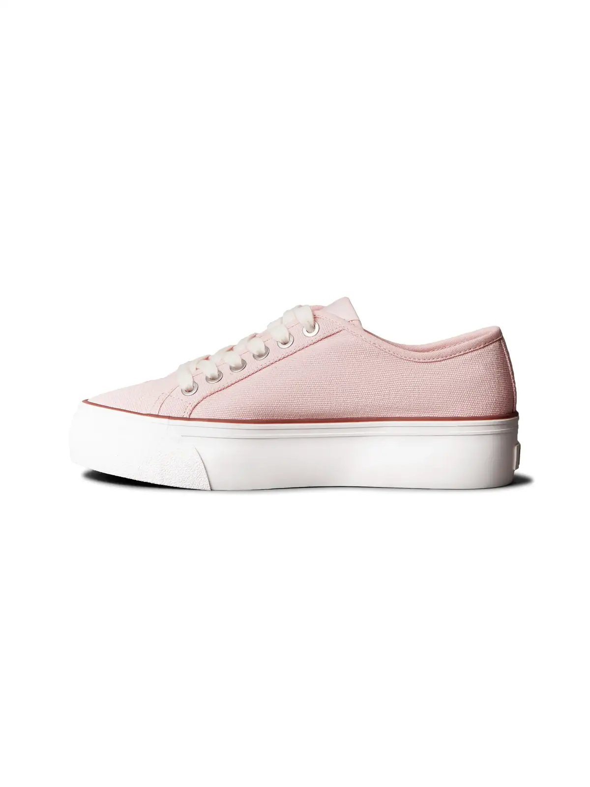Calvin Klein VULC FLATFORM CTN LO Pembe Kadın Sneaker