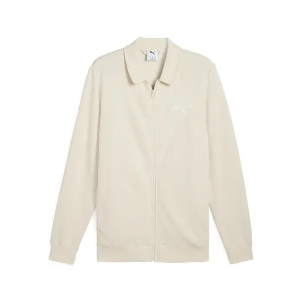 PUMA CLASS Track Jacket Bej Erkek Ceket