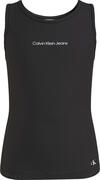 Calvin Klein CKJ LOGO SLEEVELESS Kadın Siyah T-Shirt