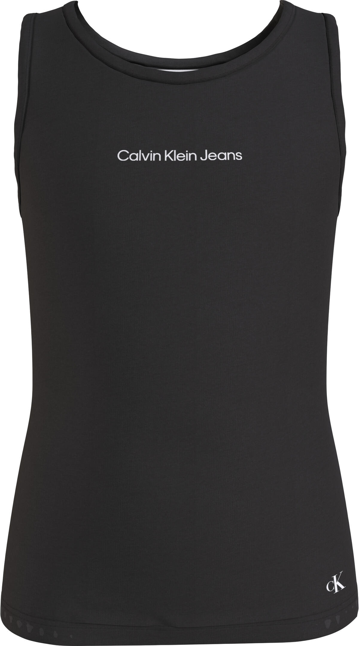 Calvin Klein CKJ LOGO SLEEVELESS Kadın Siyah T-Shirt