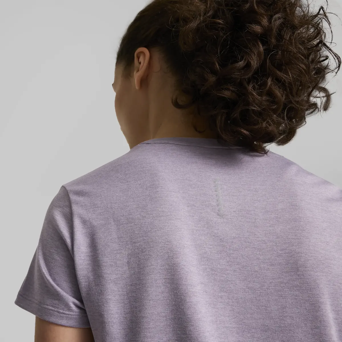 Puma RUN FAVORITE HEATHER TEE W Mor Kadın T-Shirt