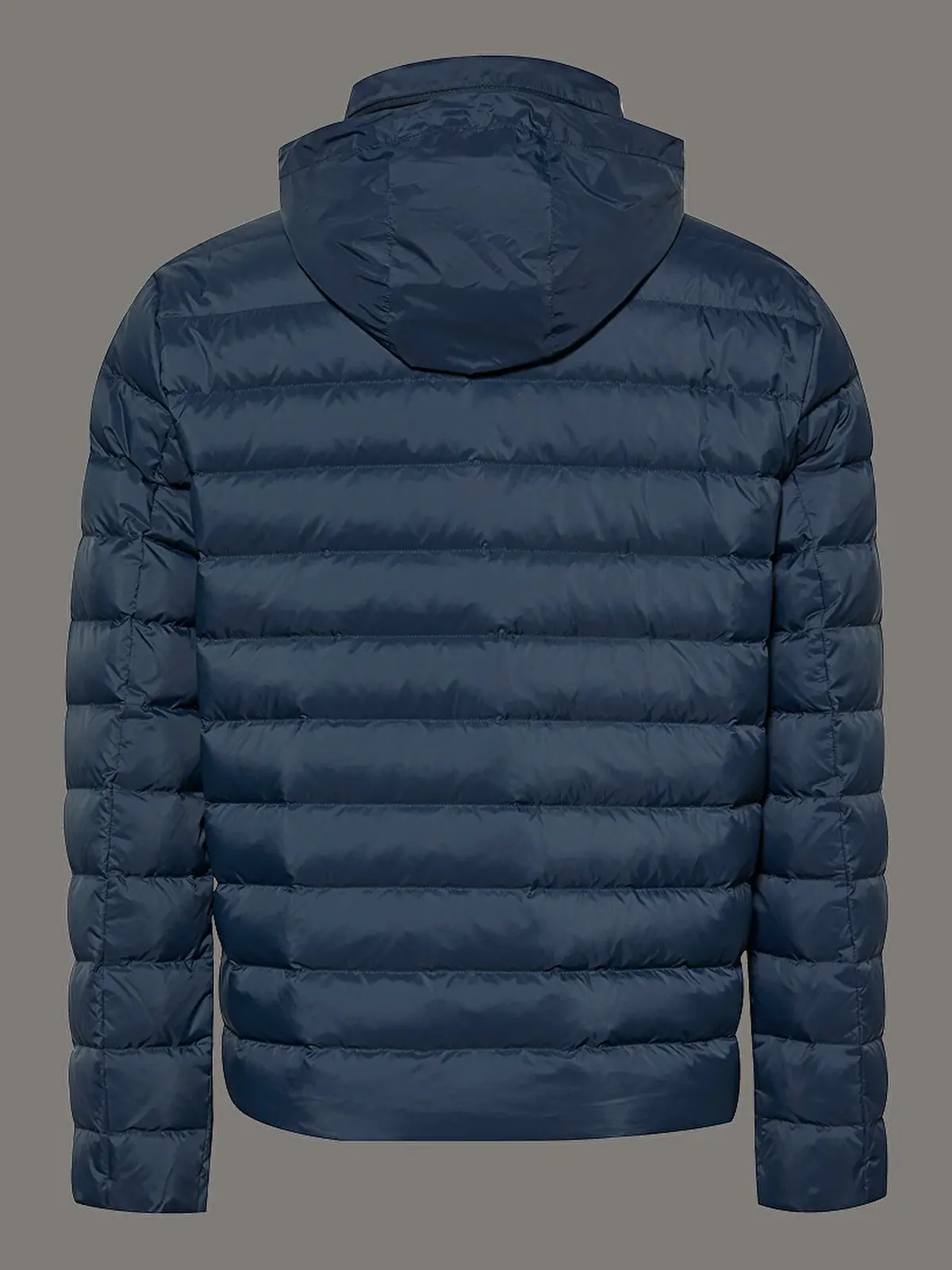 Calvin Klein LS NYLON LT WT HOODED FZ PUFFER Mavi Erkek Mont Calvin Klein LS NYLON LT WT HOODED FZ PUFFER Mavi Erkek Mont