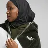 Puma Big Cat Hooded Sherpa Jacket Yeşil Kadın Sweatshirt