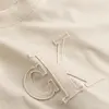 Calvin Klein CK APPLIQUE REGULAR, AEA Bej Kadın T-Shirt & Polo