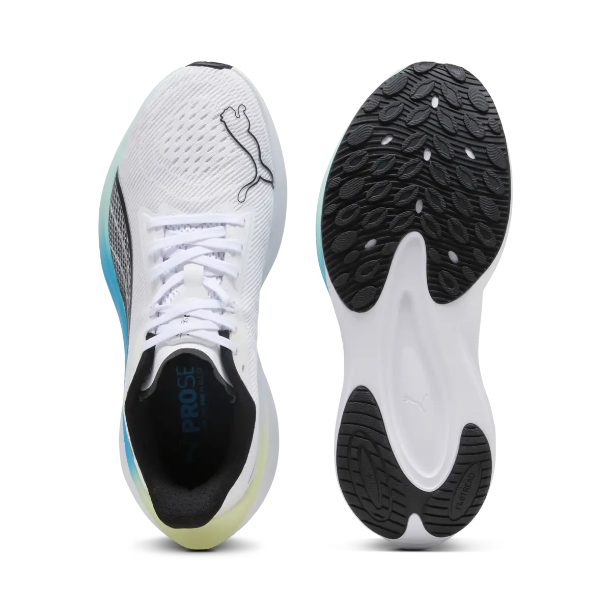 Puma Darter Pro Beyaz Erkek Yürüyüş ve Koşu Ayakkabısı