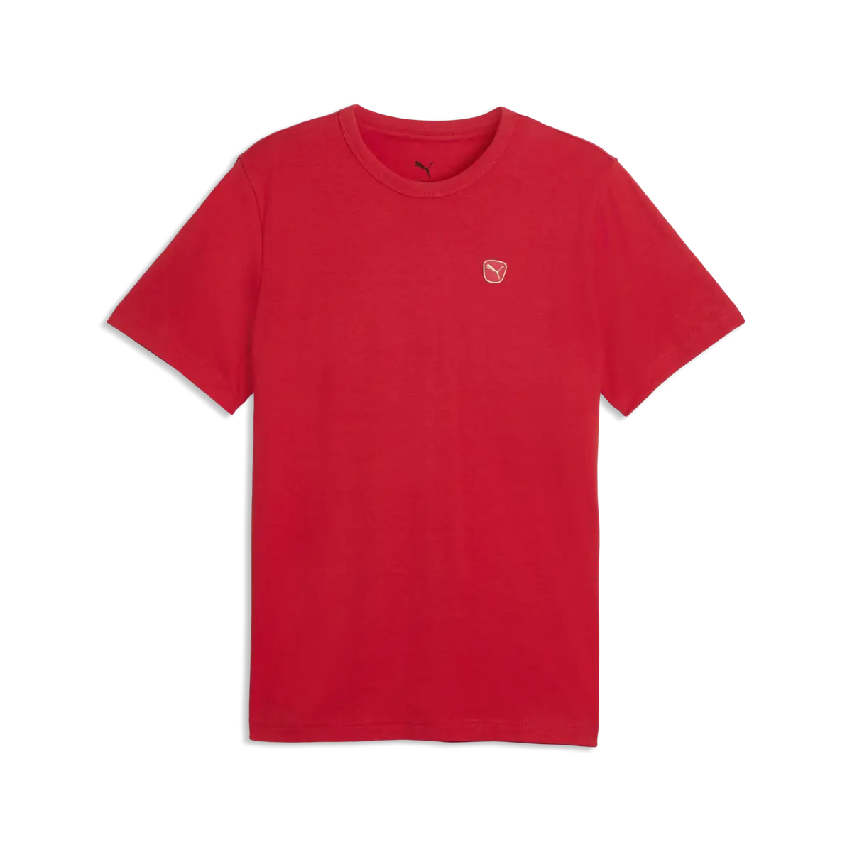 Puma ESS ELEVATED Tee TK M Kırmızı Erkek T-Shirt