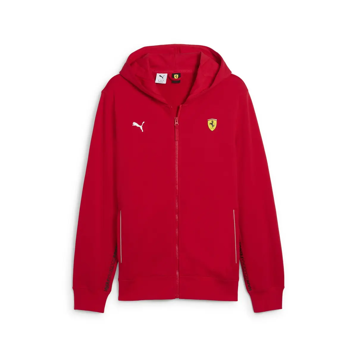 PUMA Ferrari Race Sweatjacket Kırmızı Erkek Ceket