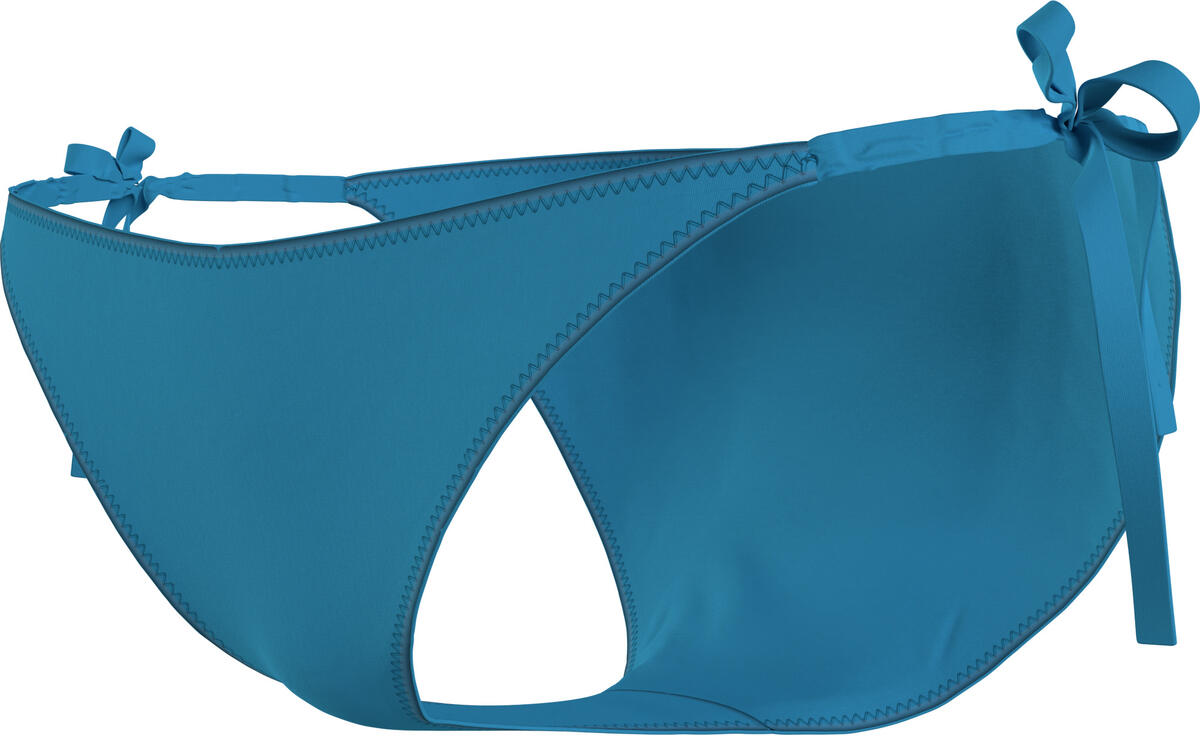 Calvin Klein STRING SIDE TIE Kadın Mavi Bikini Altı