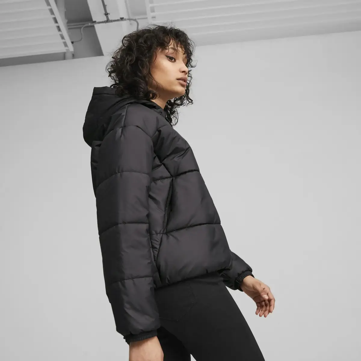 Puma Classics Padded Jacket Siyah Kadın Şişme Mont