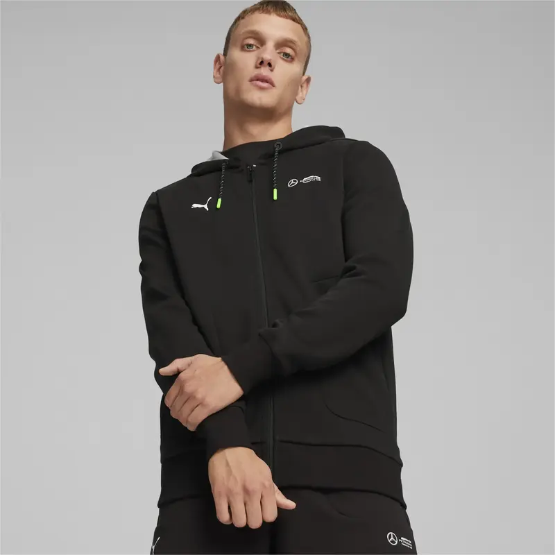 Puma MAPF1 Hooded Sweat Jacket Siyah Erkek Sweatshirt