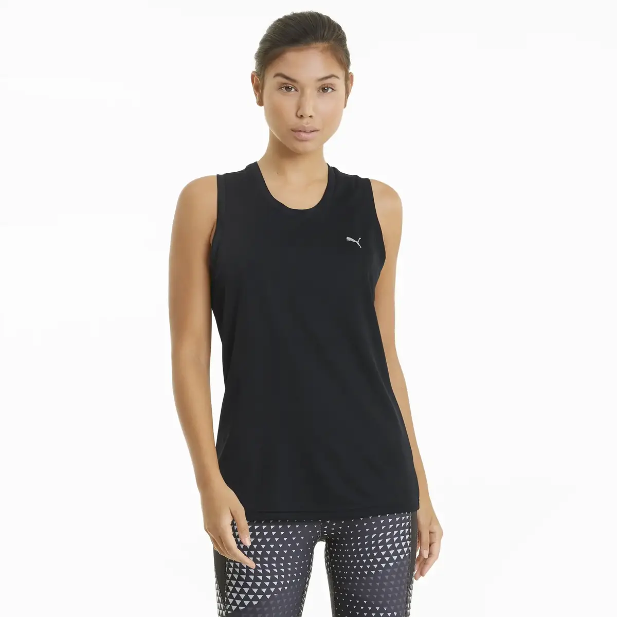 Puma PERFORMANCE TANK W Siyah Kadın T-Shirt
