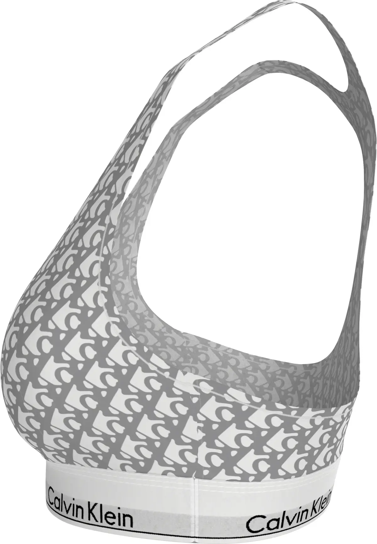 Calvin Klein UNLINED BRALETTE, VPR Gri Kadın Sütyen & Bralet