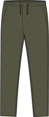 Tommy Hilfiger HARLEM 3/4 EL PO STR, RBN Yeşil Erkek Pantolon