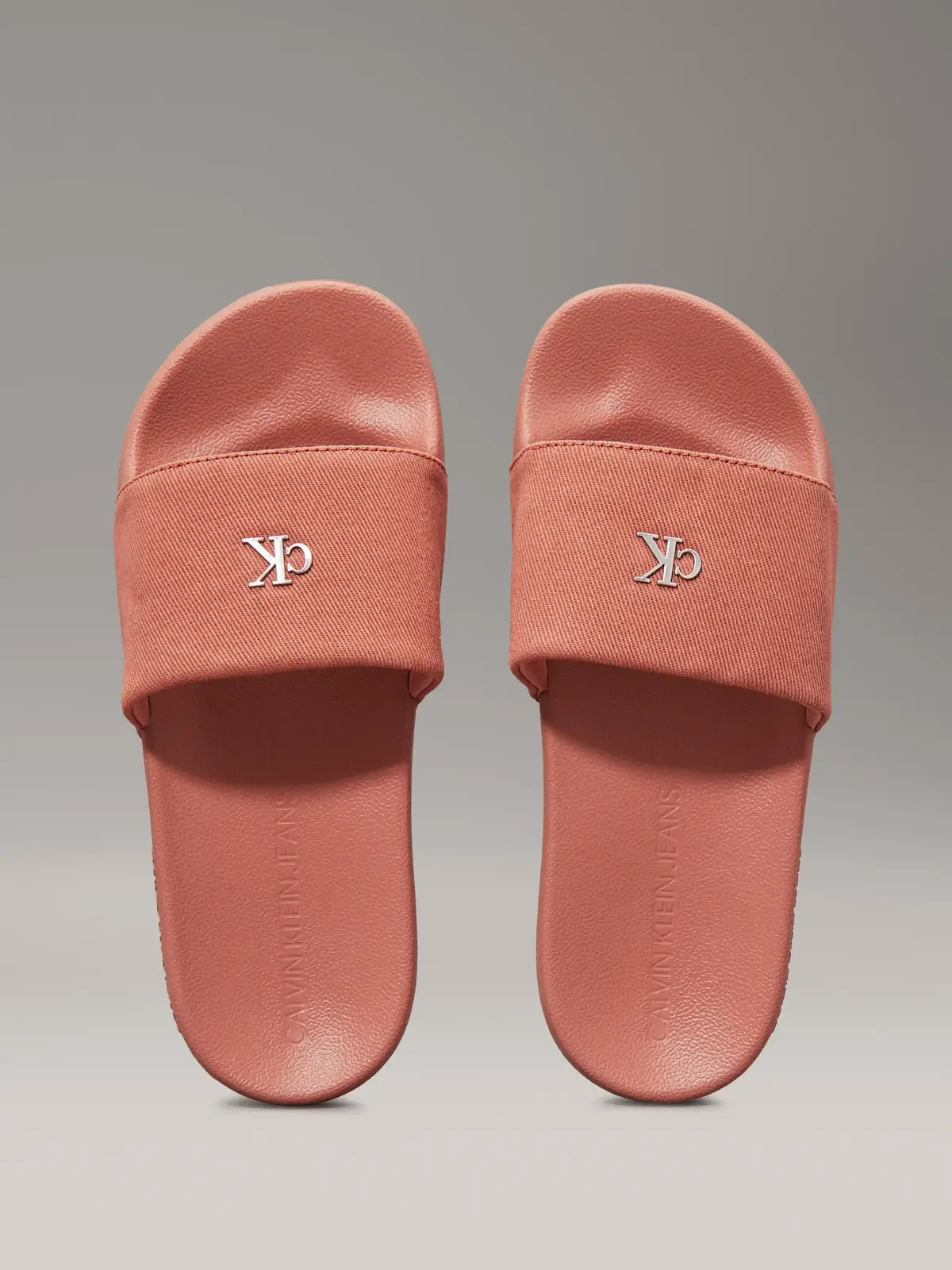 Calvin Klein SLIDE MONOGRAM HARDW, GAM Pembe Kadın Terlik