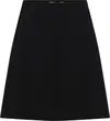 Calvin Klein LOGO MILANO SKIRT, BEH Siyah Kadın Elbise-Etek