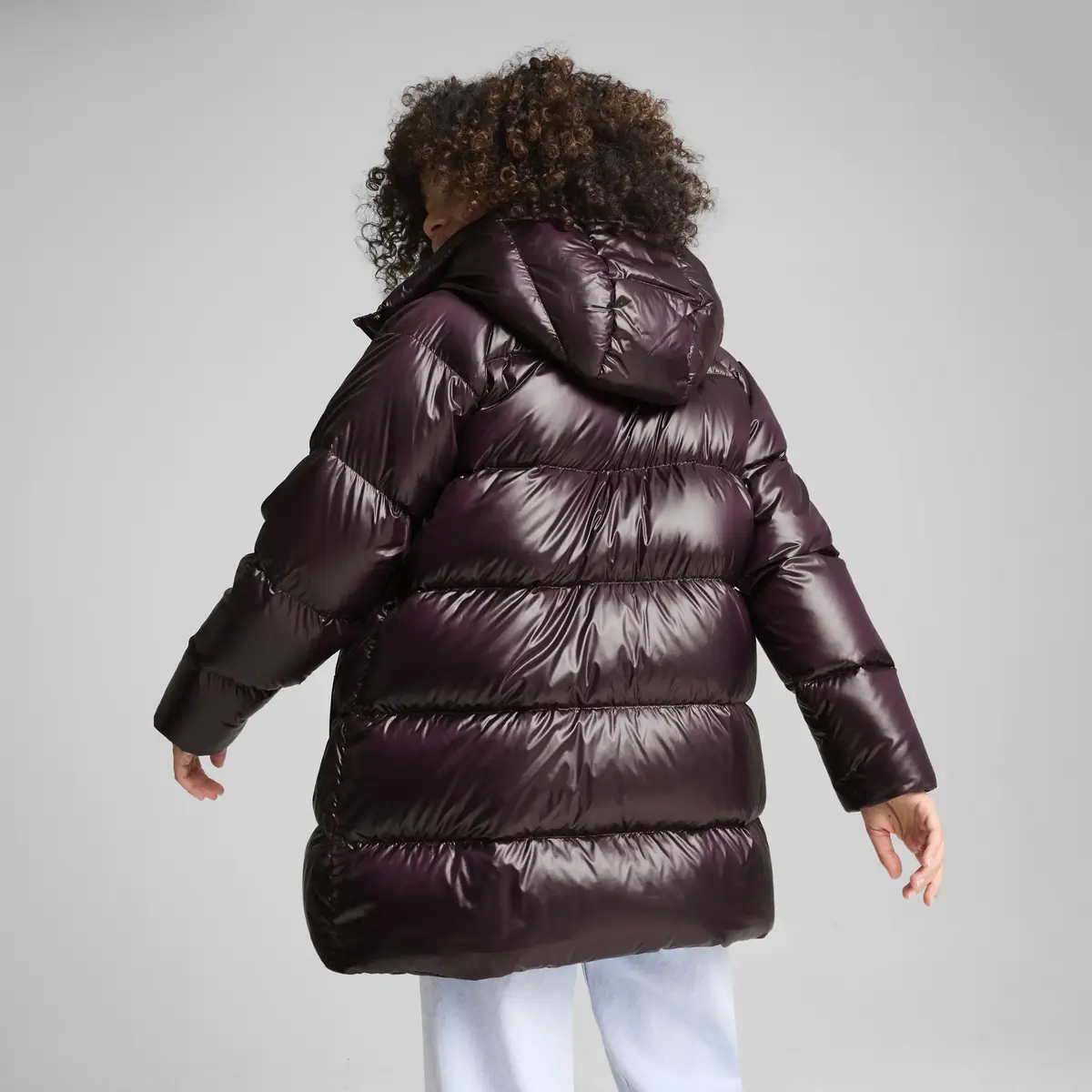Puma Style Down Jacket Bordo Kadın Kaban