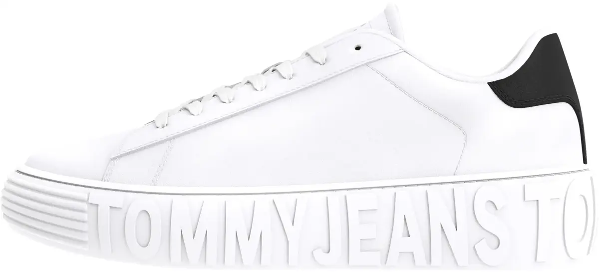 Tommy Hilfiger (NEW) TOMMY JEANS OU, YBR Beyaz Erkek Spor Ayakkabı & Sneaker