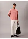 Calvin Klein SS 16S RLXD FIT CKJ GRAPHIC TEE Pembe Erkek Tişört
