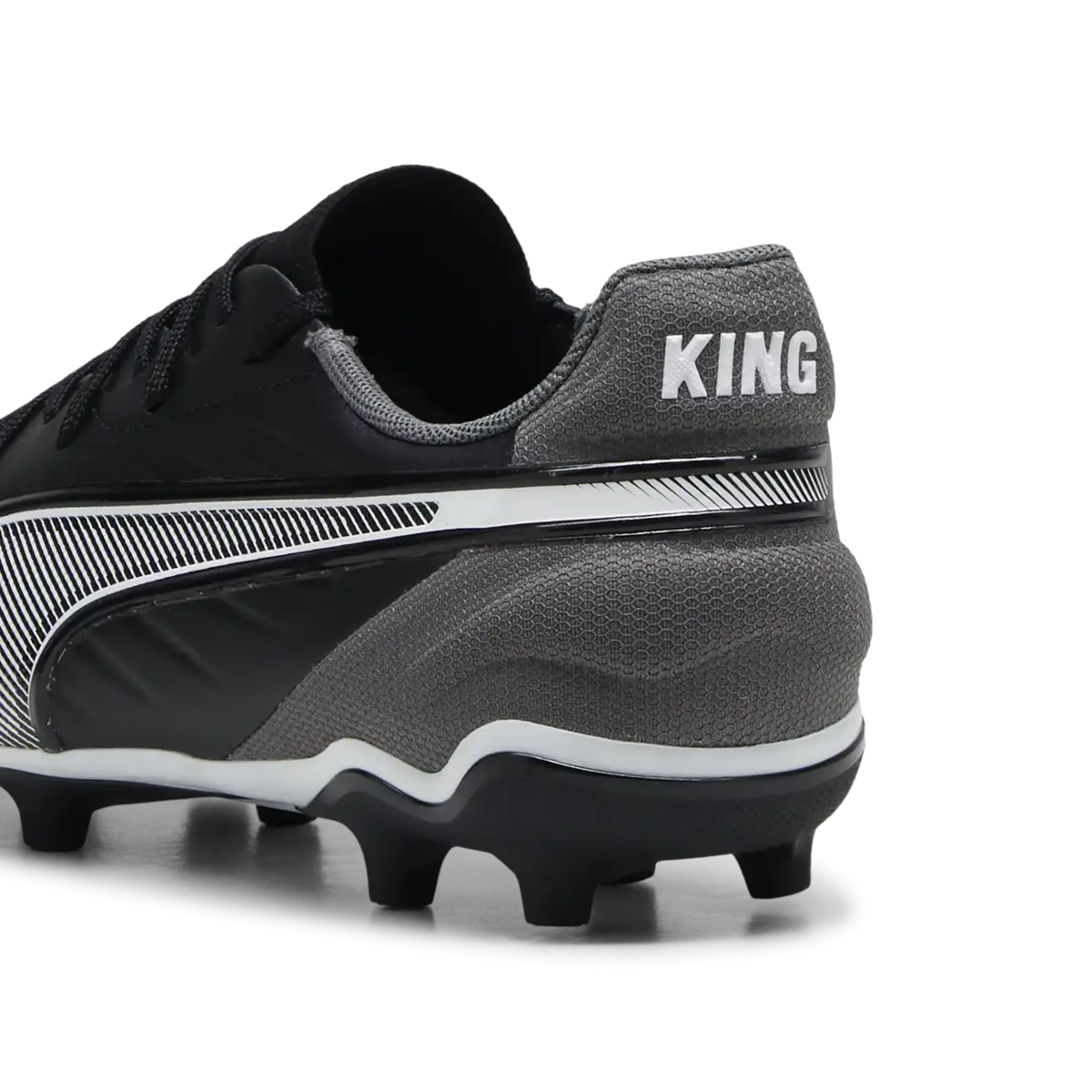 Puma KING MATCH FG/AG Jr Siyah Erkek Çocuk Krampon