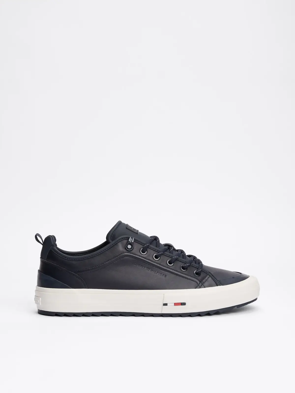 Tommy Hilfiger TH HI VULC CLEAT LOW, DW5 Siyah Erkek Spor Ayakkabı & Sneaker