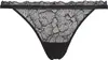 Calvin Klein LACE THONG Kadın Siyah Tanga