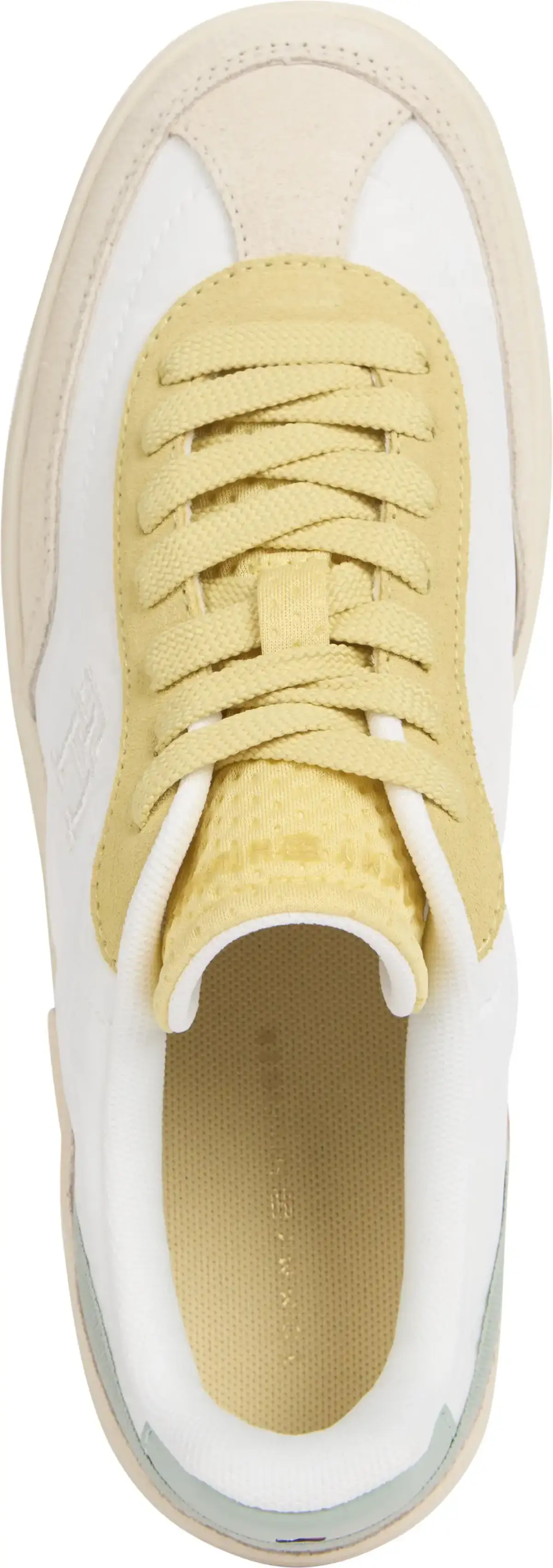 Tommy Hilfiger TH HERITAGE SNEAKER, ACJ Krem Kadın Spor Ayakkabı & Sneaker