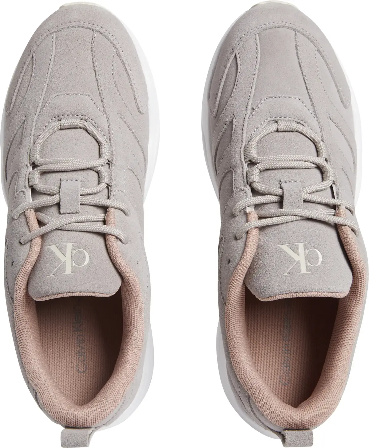 Calvin Klein RETRO TENNIS LOW MG, 0IN Gri Kadın Spor Ayakkabı & Sneaker