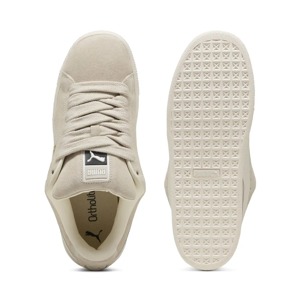 Puma Suede XL Krem Unisex Günlük Spor Ayakkabı