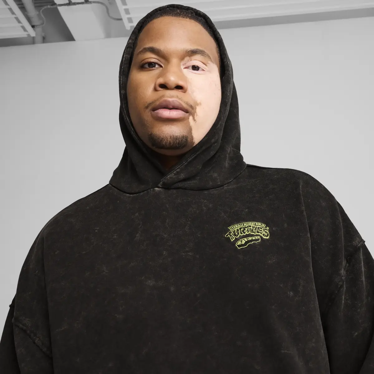 Puma Hoops x TMNT Hoodie Siyah Erkek Sweatshirt