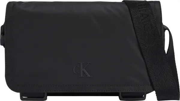 Calvin Klein OVER WEBBING CAMERA Erkek Siyah Omuz Çanta