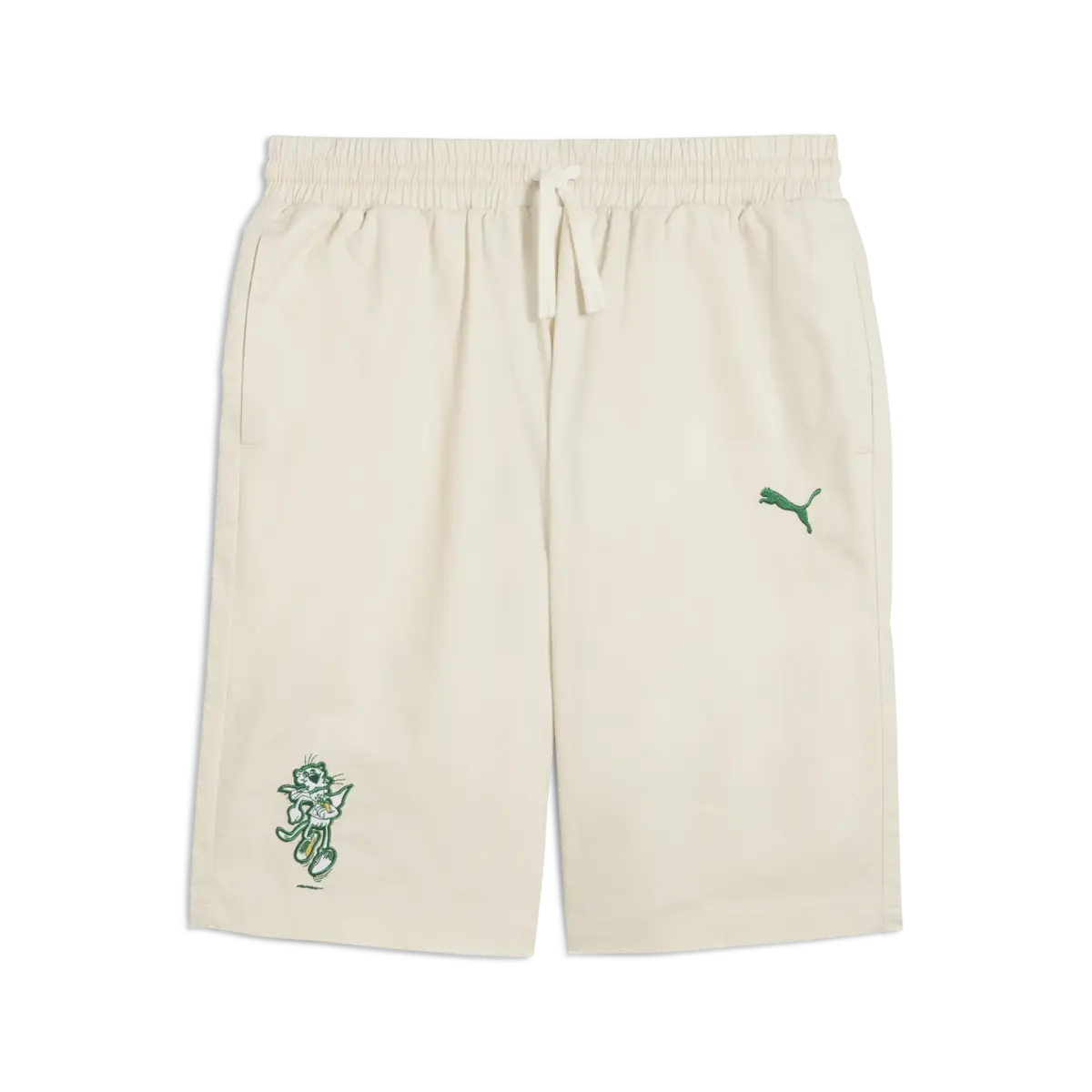 Puma SUPER PUMA Woven Shorts Krem Erkek Çocuk Şort