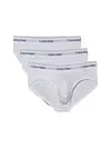 Calvin Klein LHIP BRIEF 3PK Beyaz Erkek 3lü Slip Külot Set