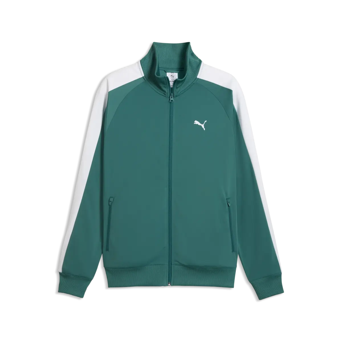 Puma T7 Track Jacket Yeşil Erkek Sweatshirt