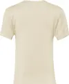 Calvin Klein MODAL SS RELAXED TEE, 101 Krem Kadın T-Shirt & Polo