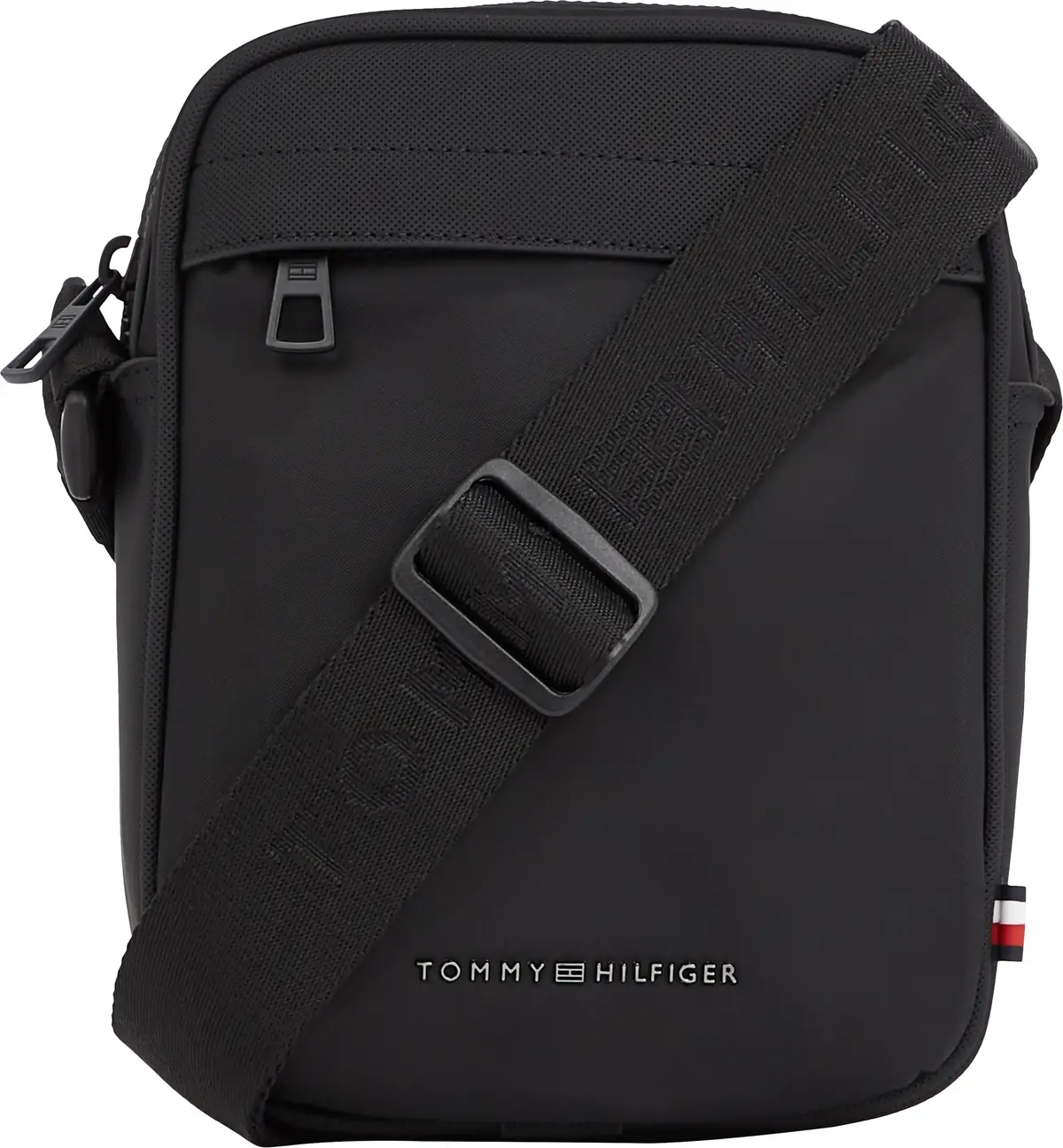 Tommy Hilfiger TH REPREVE MINI REPO, BDS Siyah Erkek Çanta & Cüzdan