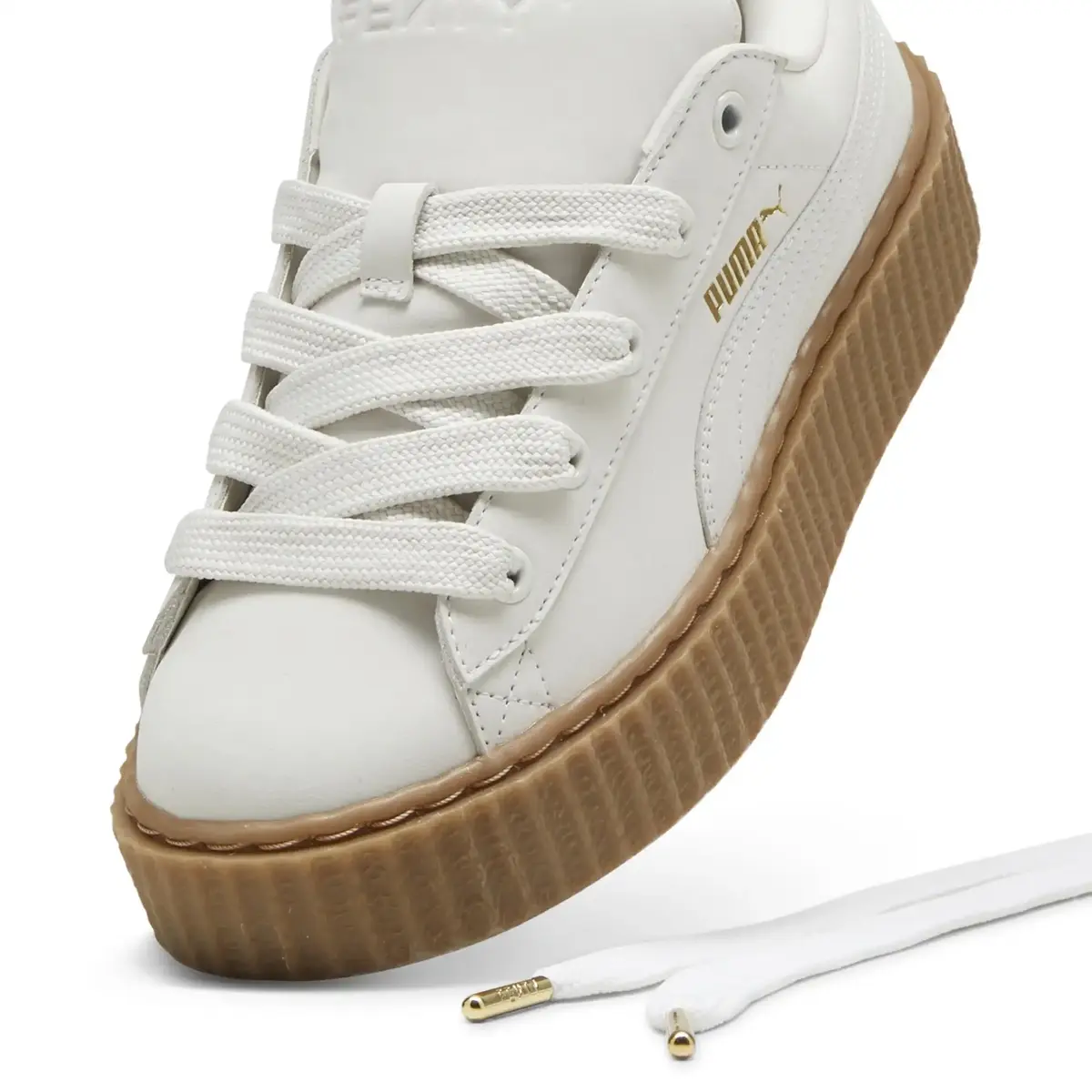 PUMA CREEPER PHATTY NUBUCK JR Krem Kadın Günlük Spor Ayakkabı