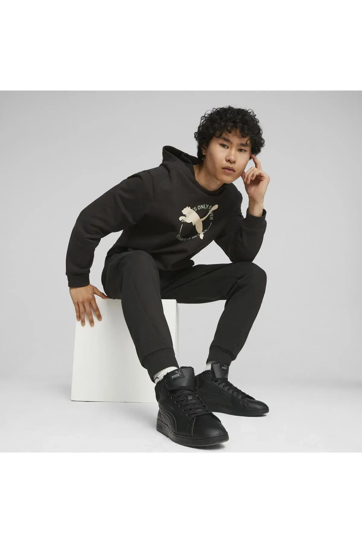 Puma BETTER SPORTSWEAR Hoodie TR Siyah Erkek Hoodie