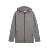 PUMA EVOSTRIPE Full-Zip Hoodie Gri Erkek Fermuarlı Ceket