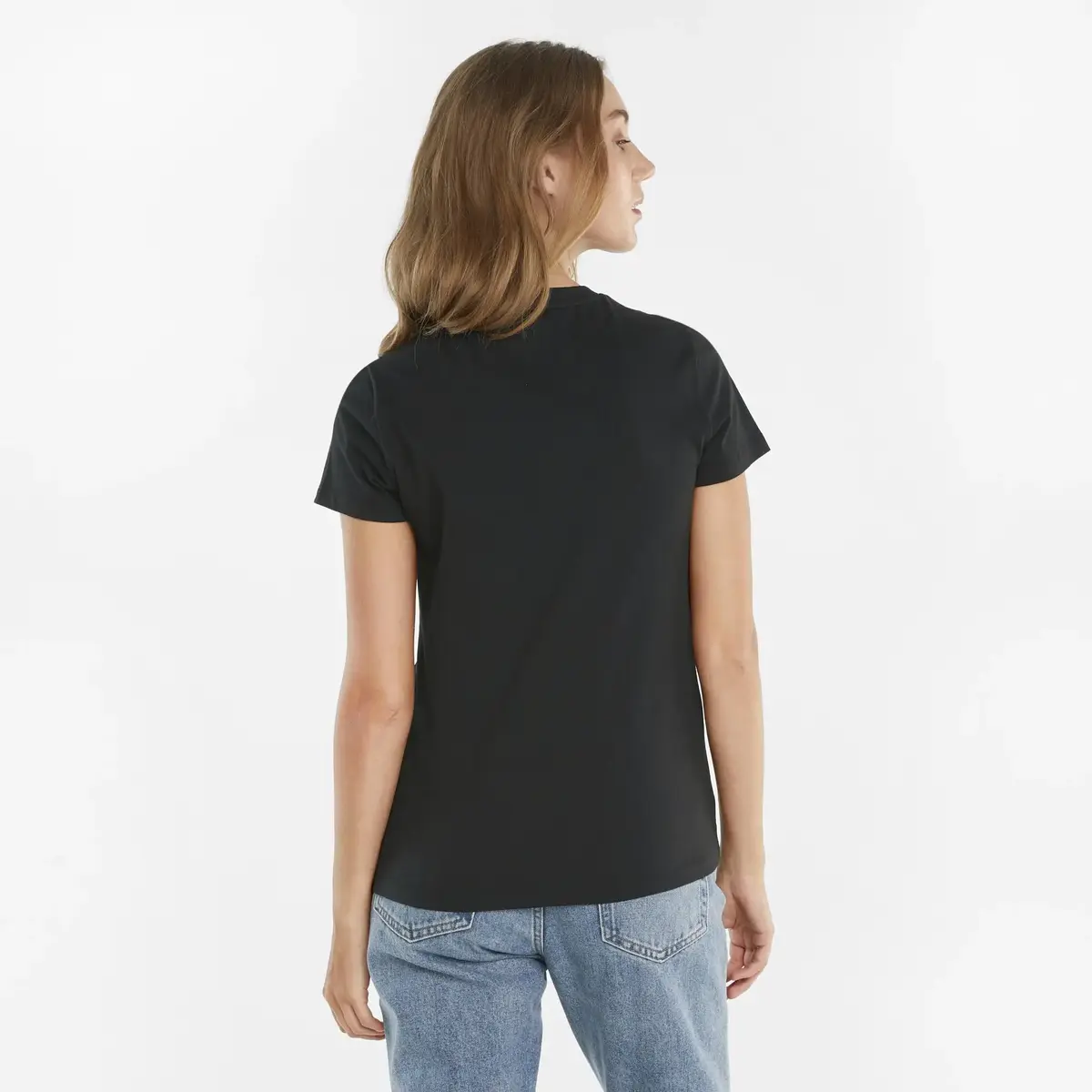 Puma Intl Graphic Tee Siyah Kadın T-Shirt
