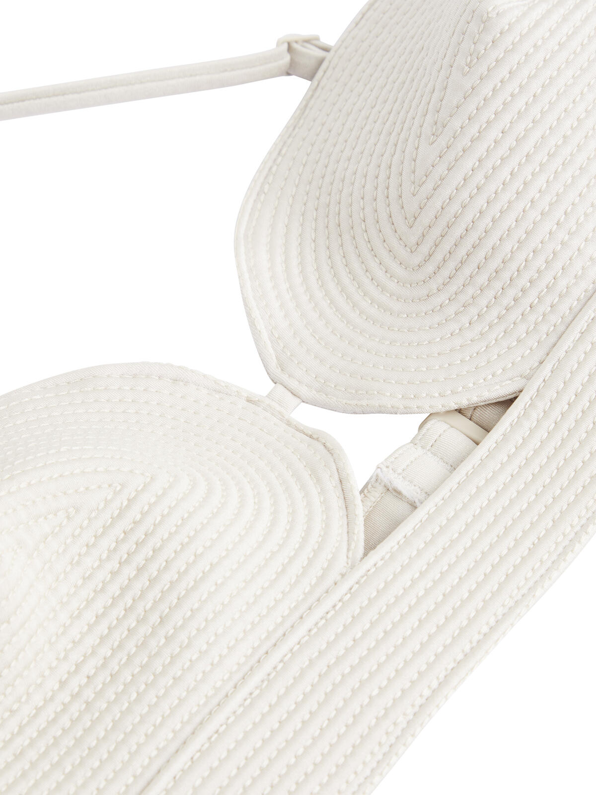 Calvin Klein BRALETTE Kadın Krem Bikini Üstü